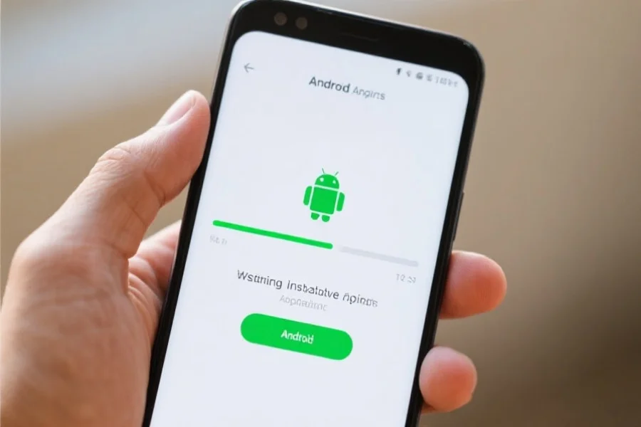 安卓手机正在安装安信15App